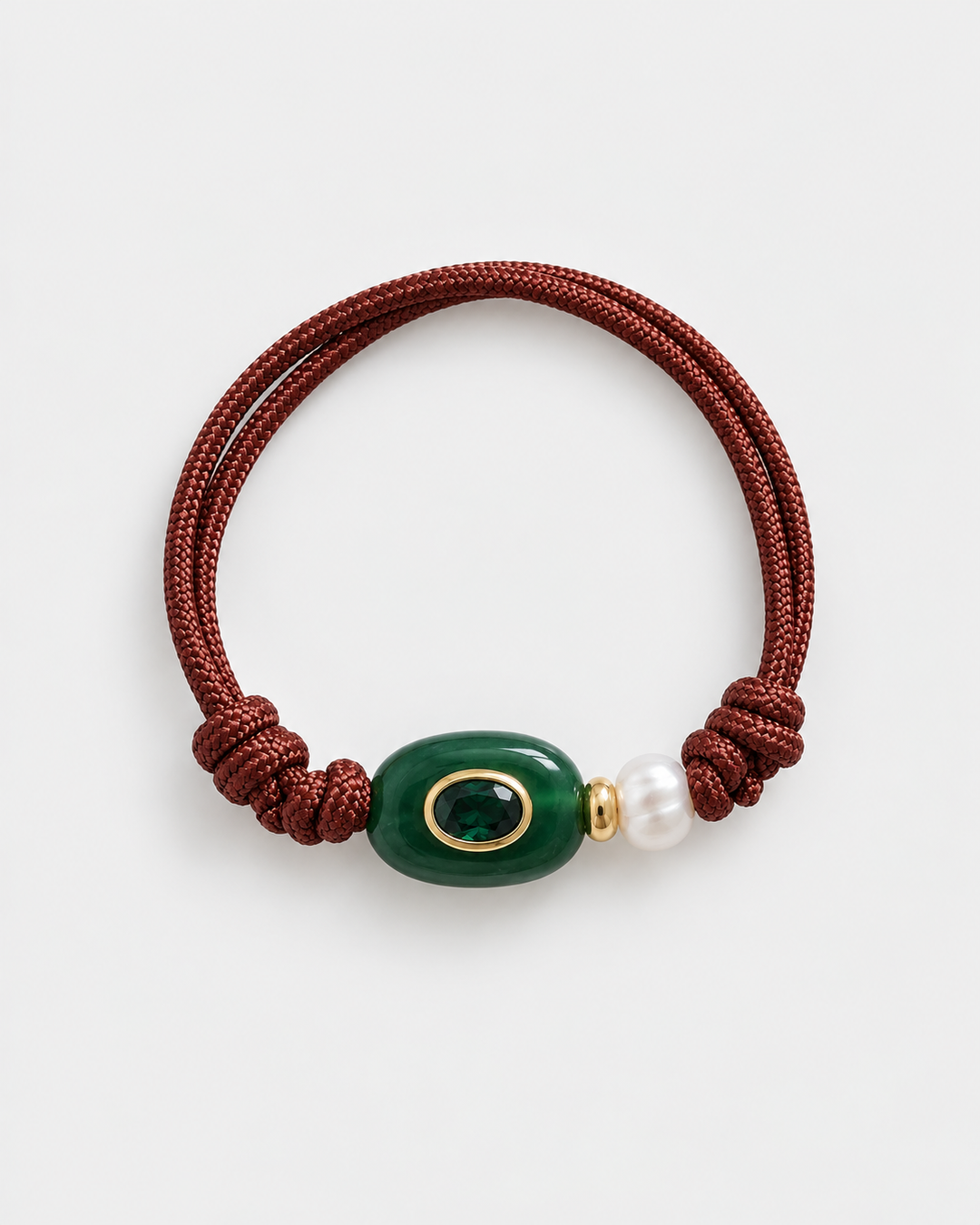 Green Agate Kandi Bracelet