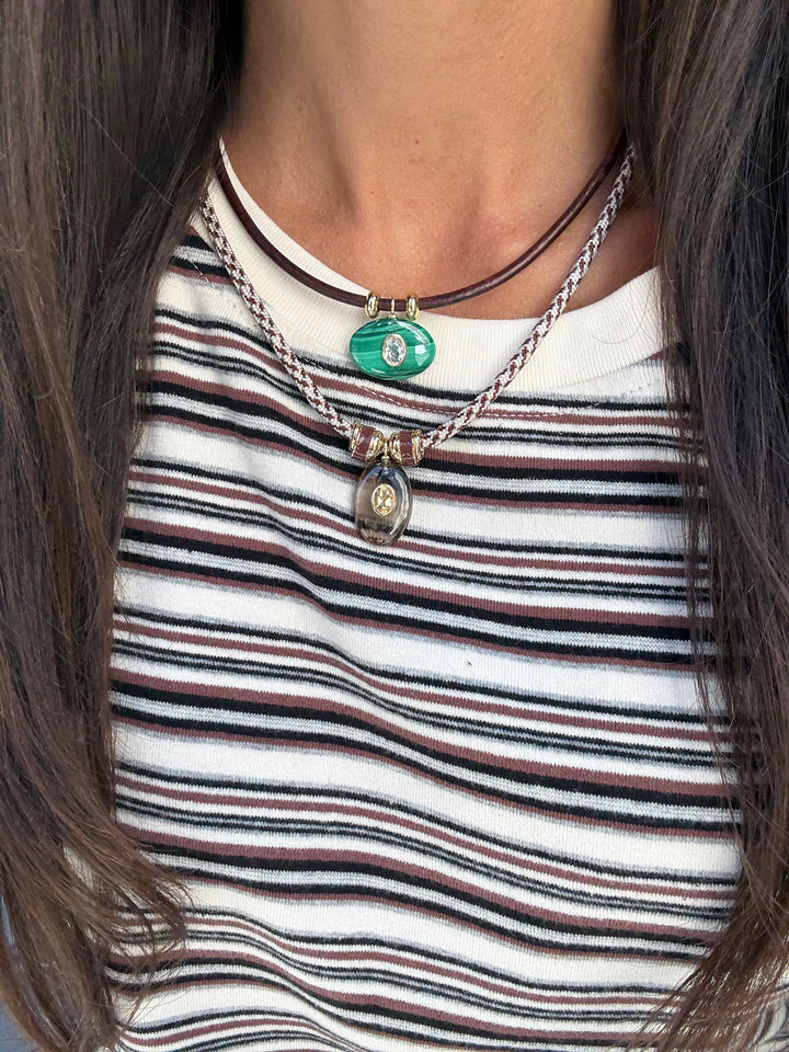 Malachite Horizon Necklace