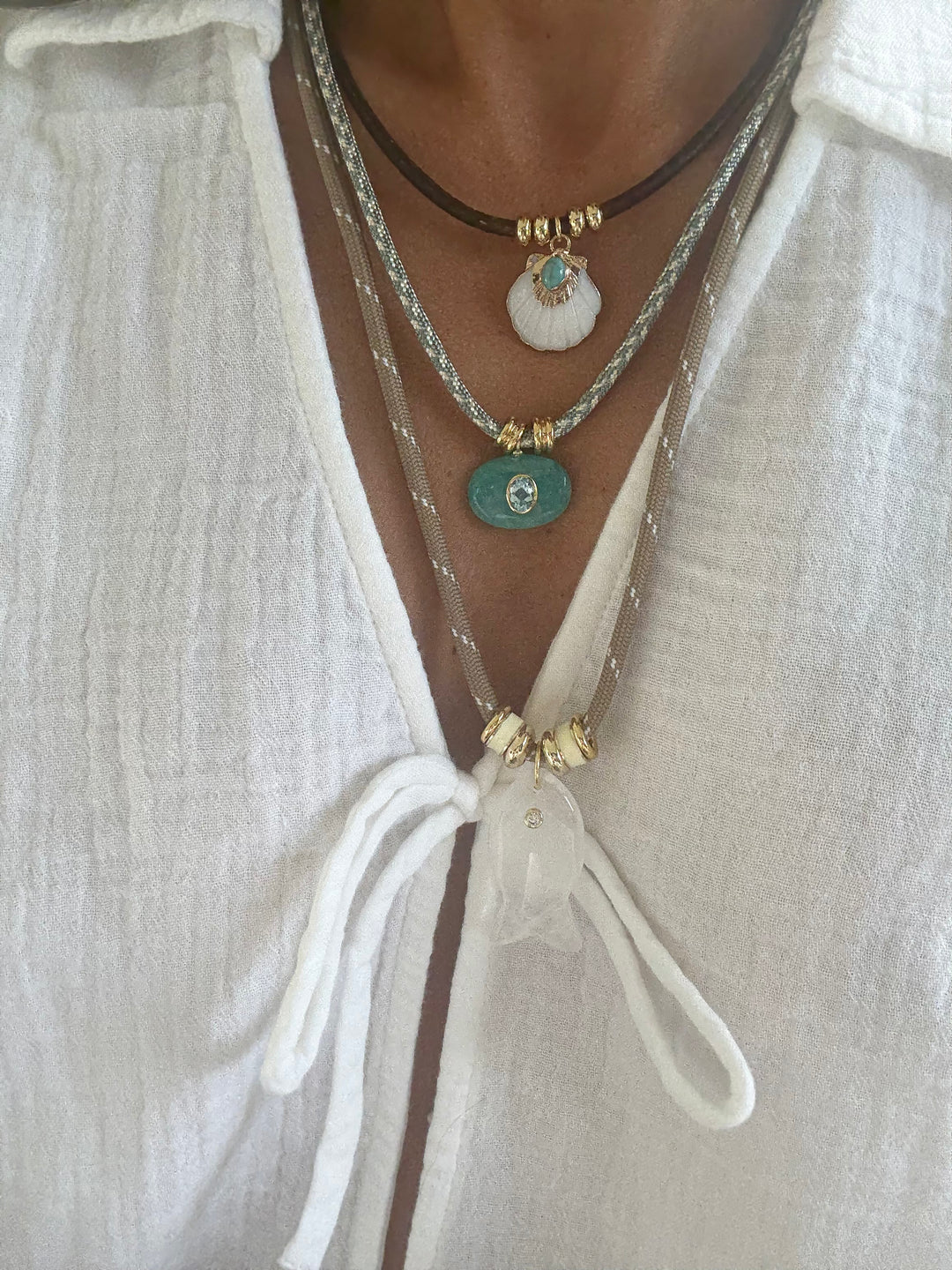 Jaclyn Stone Necklace