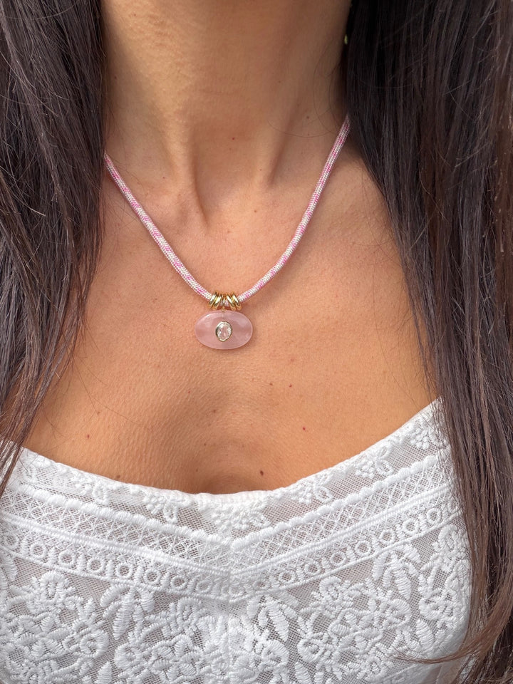 Lila Stone Necklace