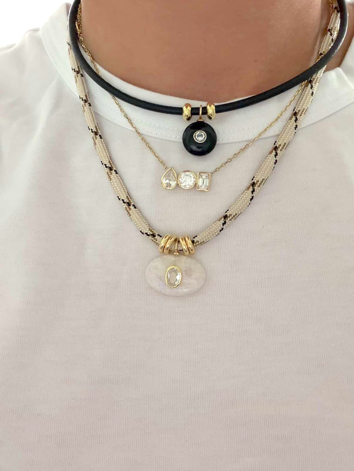 Lindsay Stone Necklace