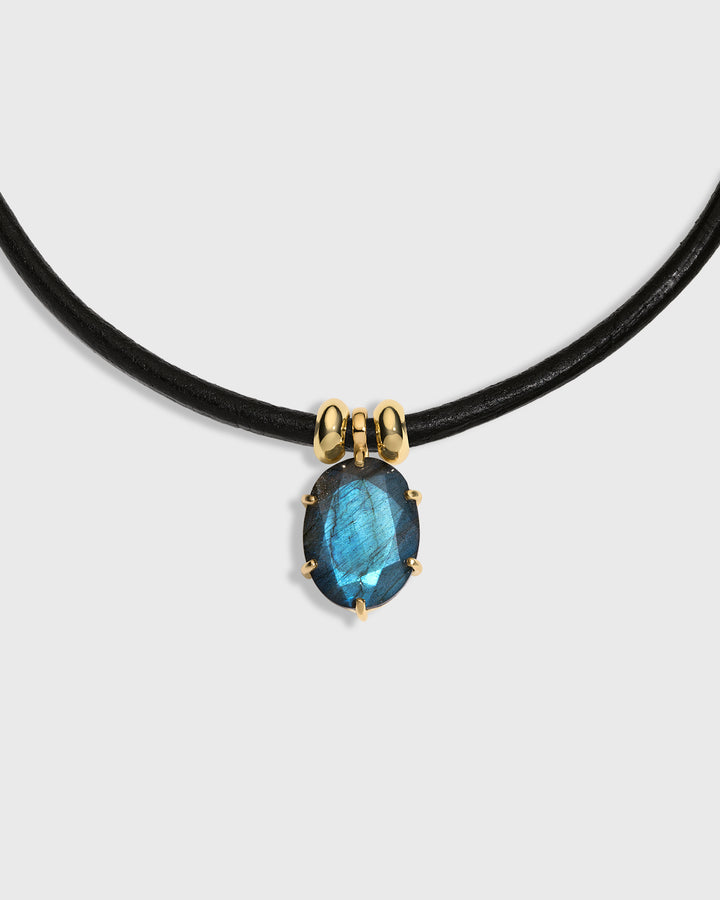 Labradorite Prong Choker