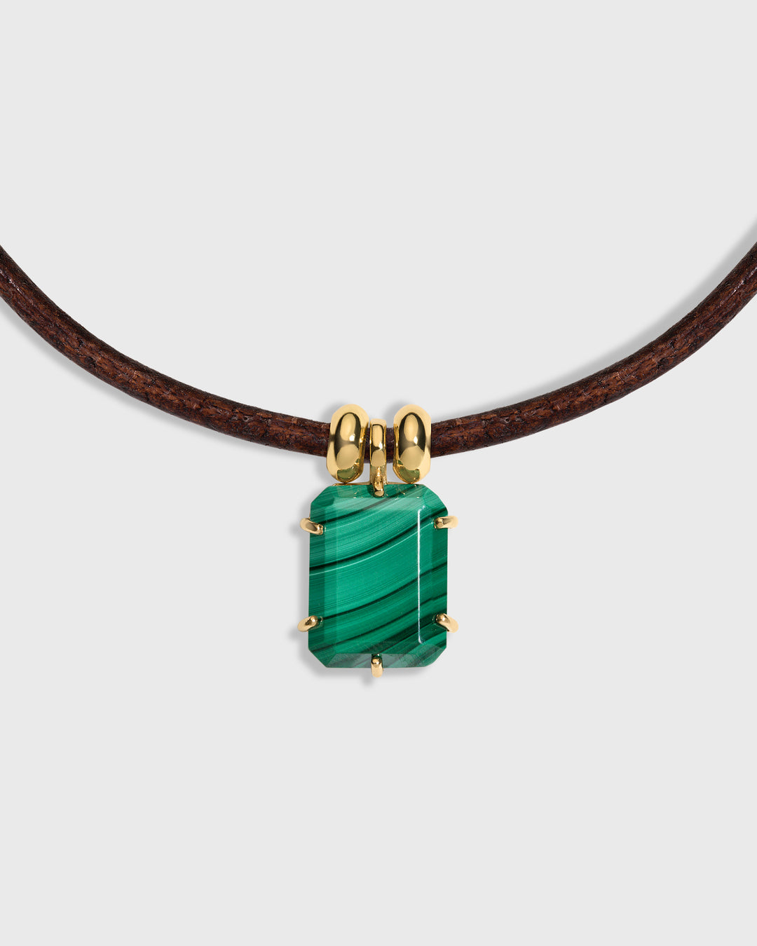 Malachite Prong Choker