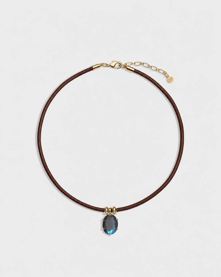 Labradorite Prong Choker