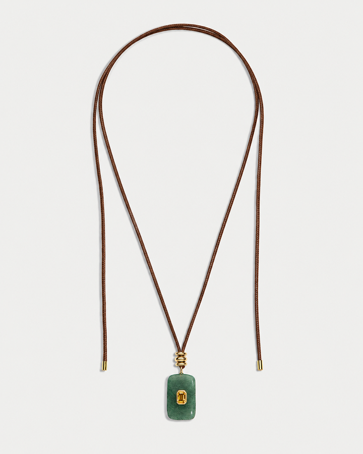 Chalcedony Pendant Necklace