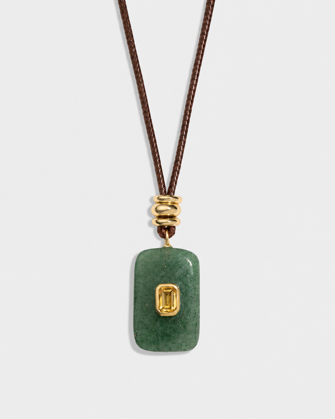 Chalcedony Pendant Necklace