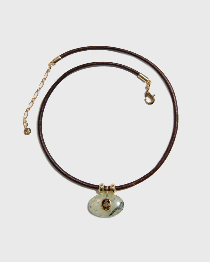 Prehnite Horizon Necklace