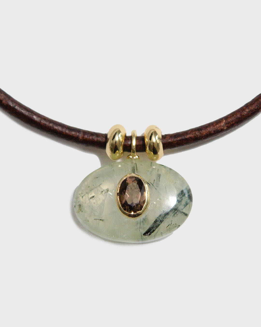 Prehnite Horizon Necklace