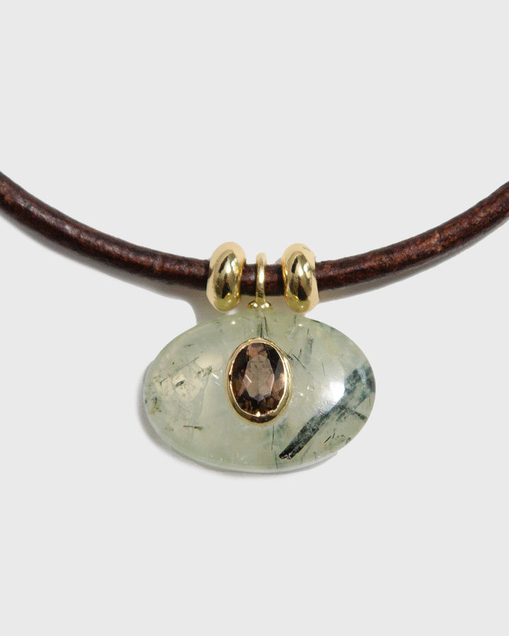 Prehnite Horizon Necklace