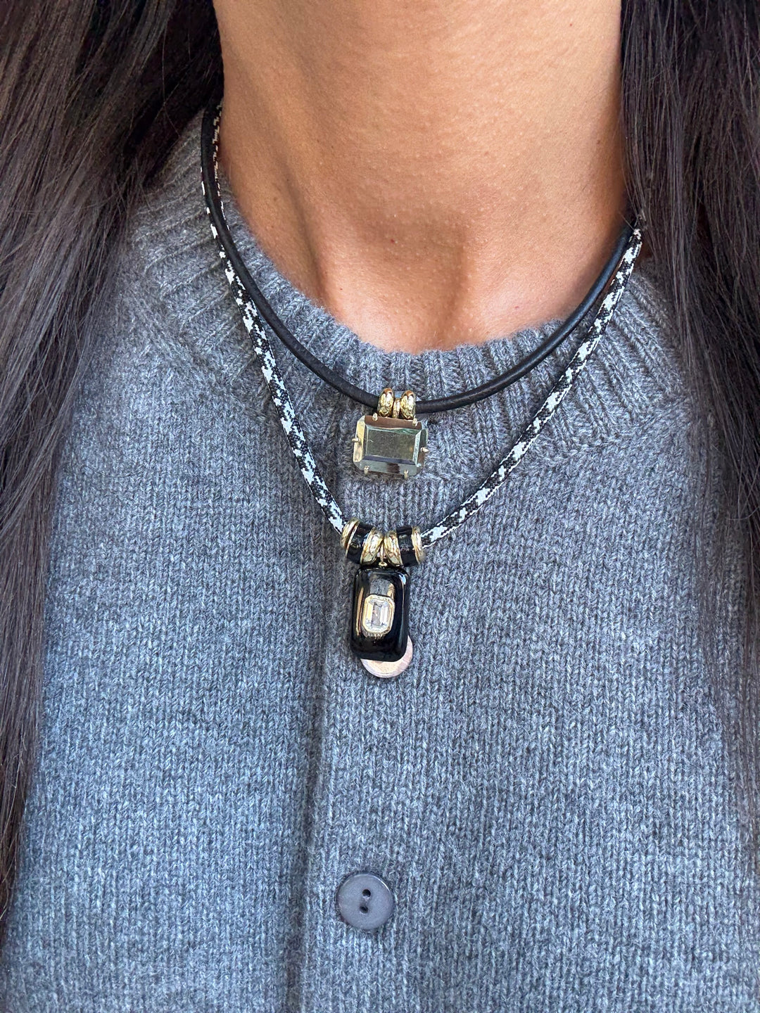 Pyrite Prong Choker
