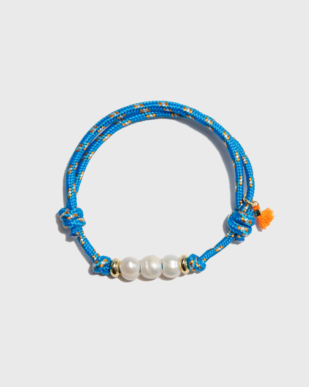 Blue Pearly Bracelet