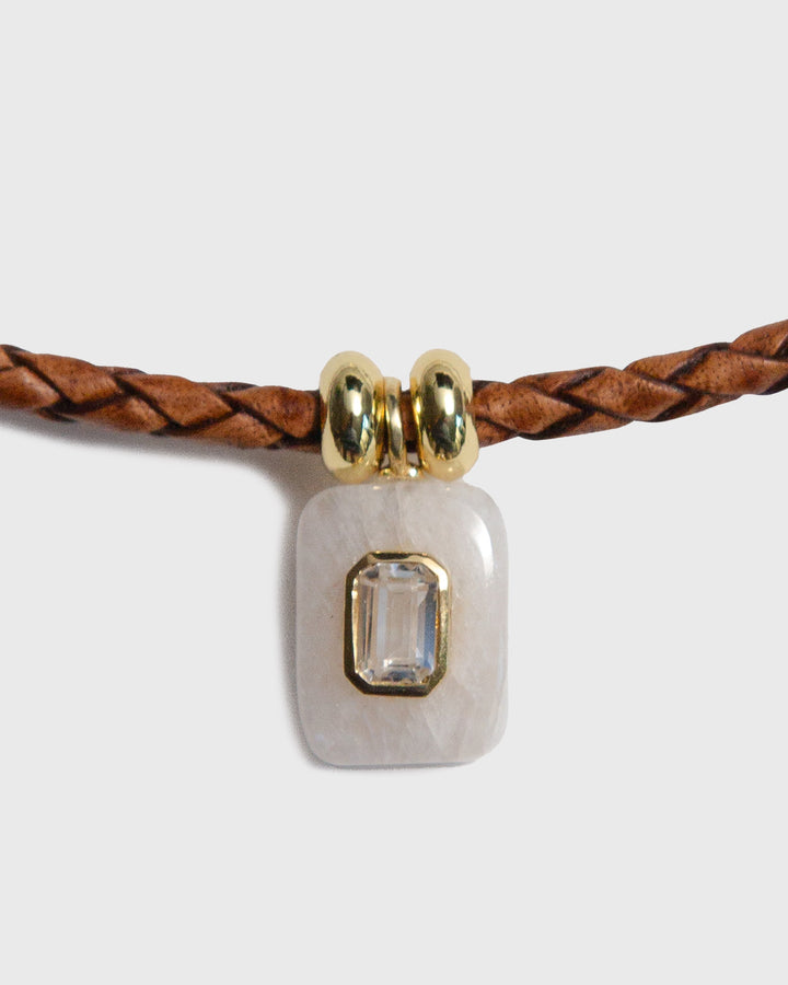 Moonstone Mini Necklace