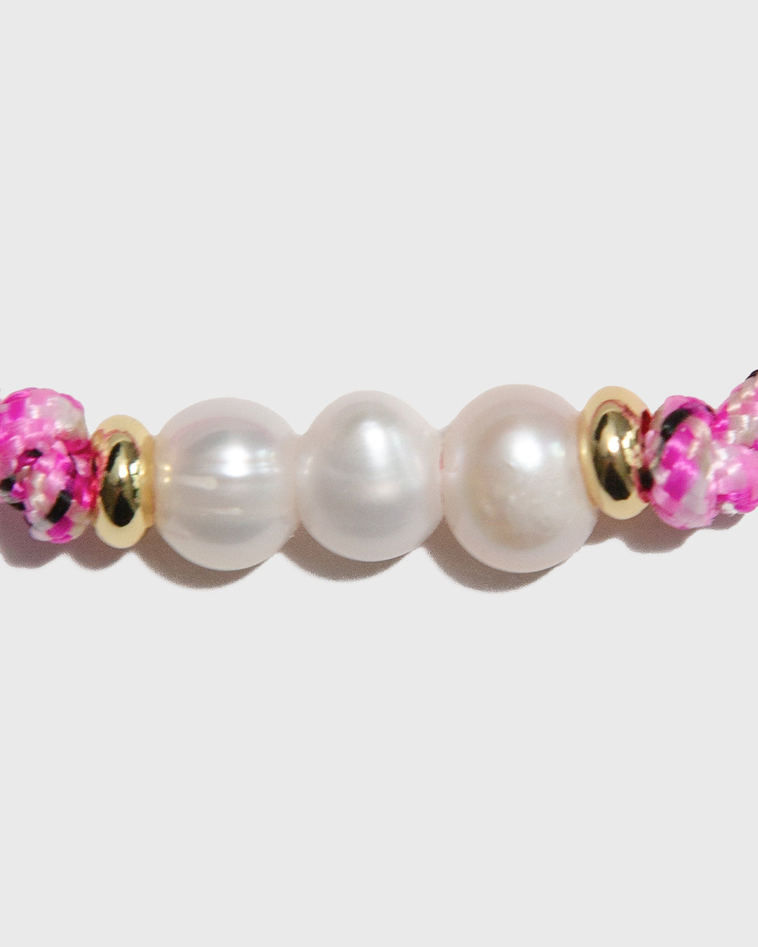 Pink Pearly Bracelet