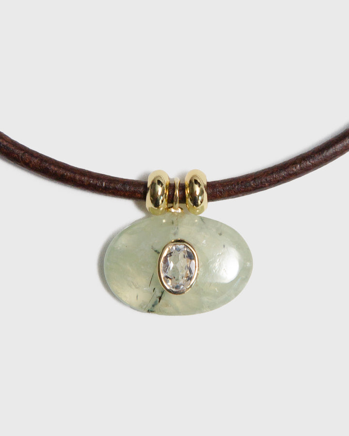 Prehnite Horizon Necklace