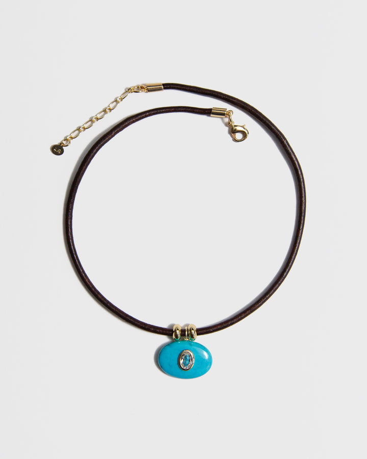 Turquoise Horizon Necklace
